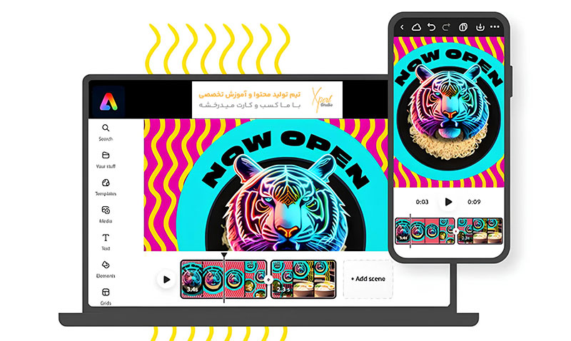 قابلیت های نرم افزار ادوبی اکسپرس