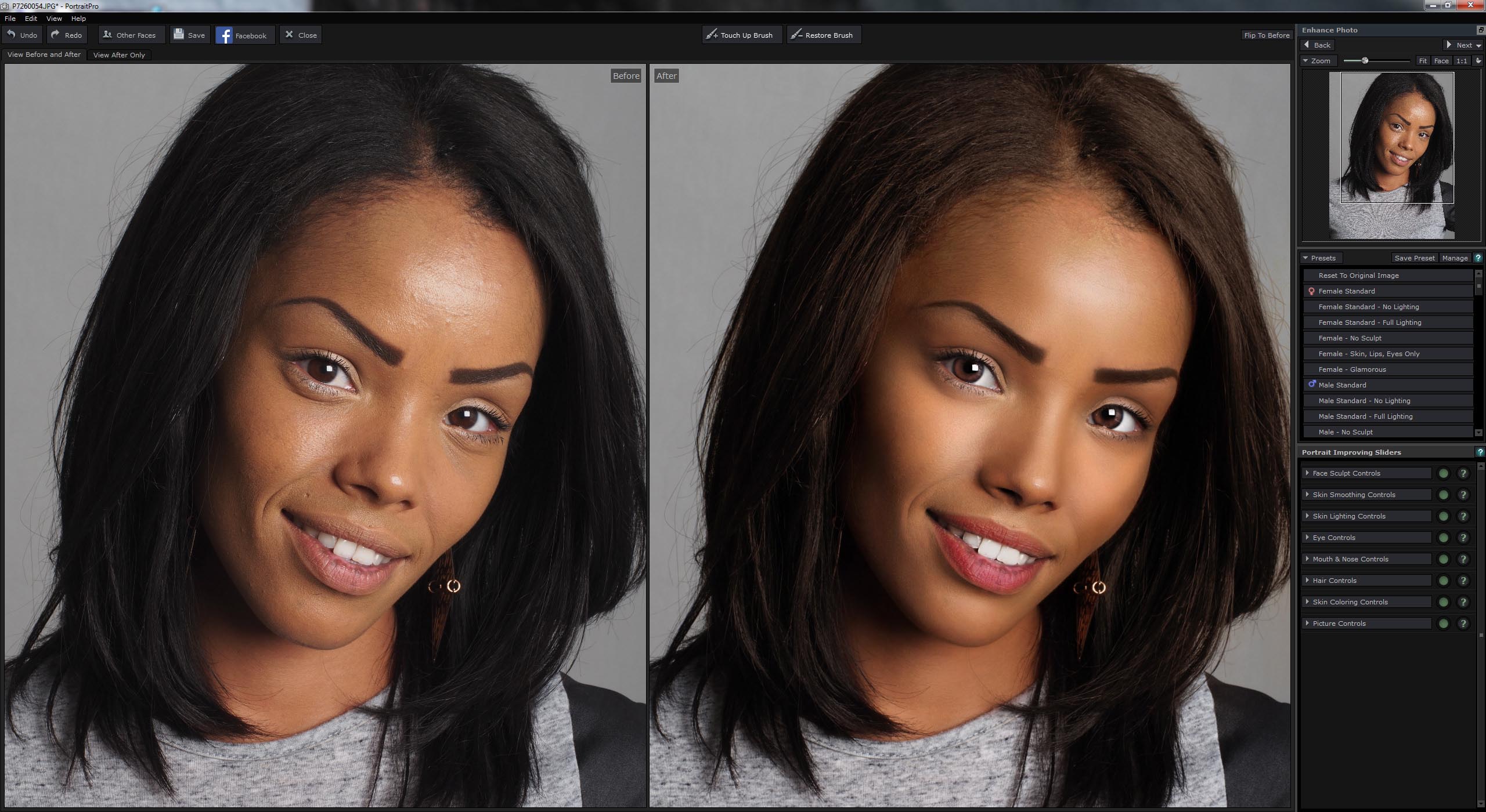 معرفی کامل نرم افزار PortraitPro